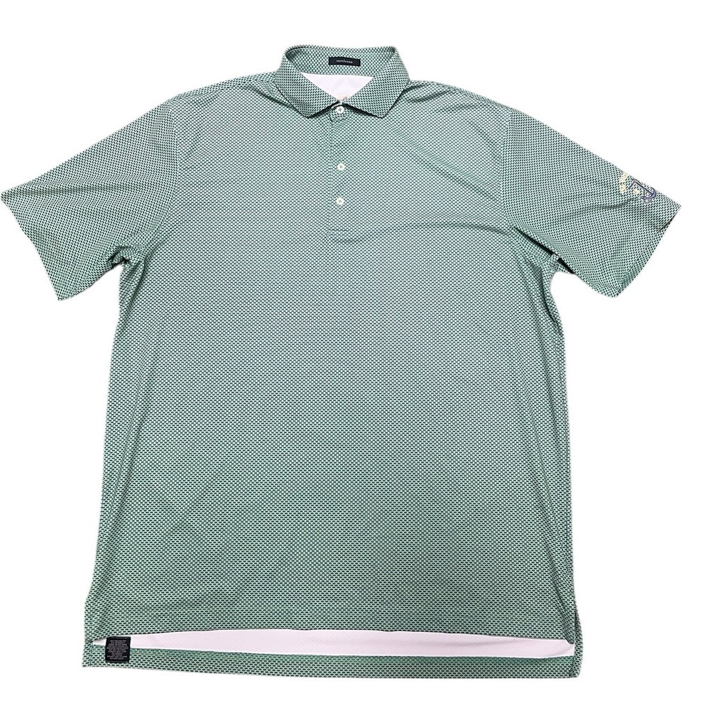 Turtleson green performance polo